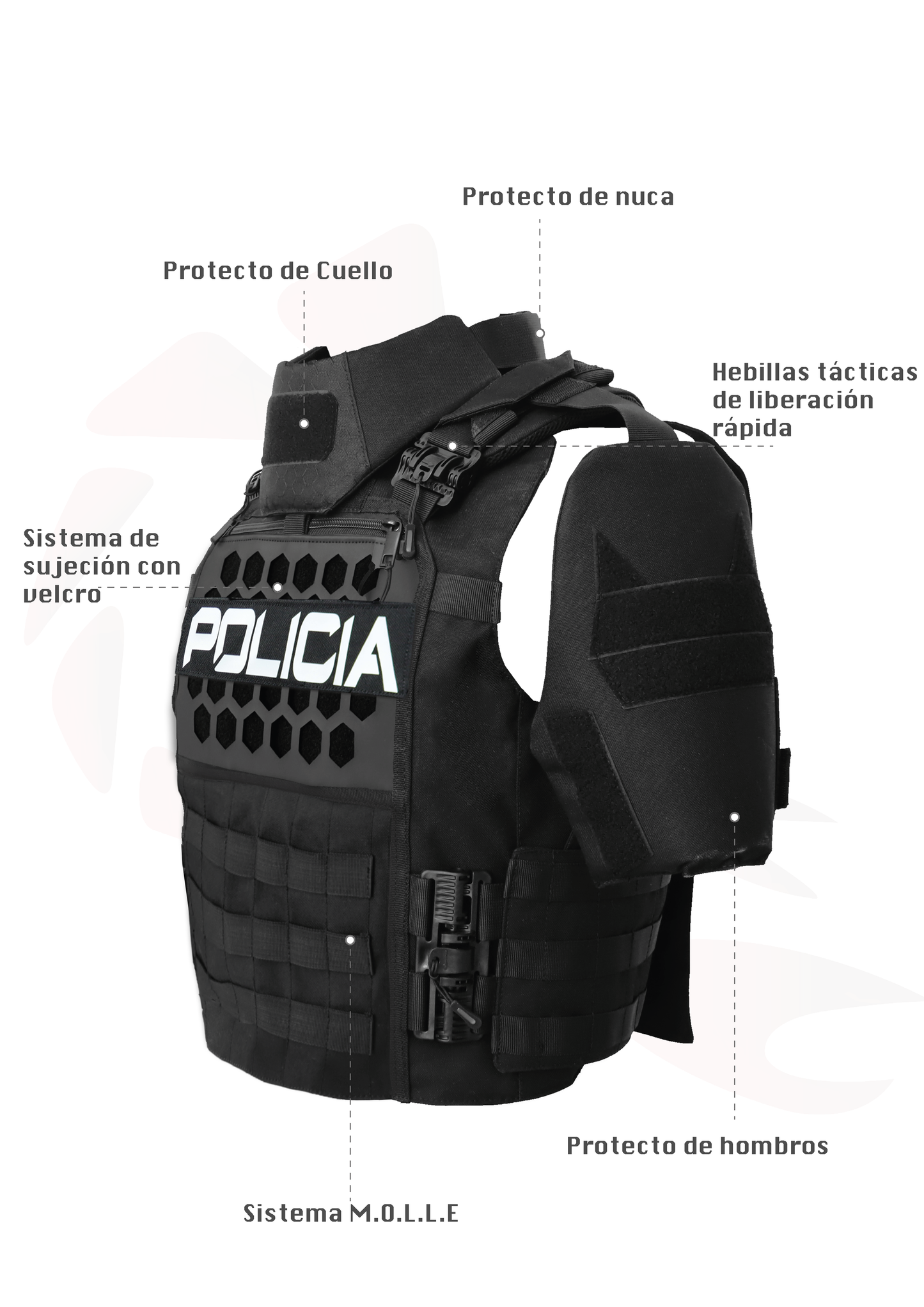 FORRO CHALECO TÁCTICO - WARHAWK